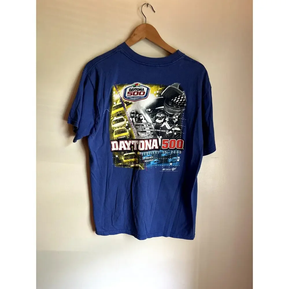 Vintage 1995 Daytona 500 NASCAR Tshirt Size L - Picture 1 of 5